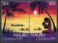 Nauru 311-312a pair