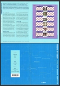 Netherlands 1122 sheet 12/6 labels