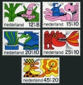 Netherlands B439-B443, B441a sheet