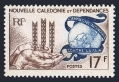 New Caledonia 323 block/4 mlh/mnh