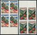 New Caledonia 331-332 imperf blocks/4