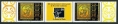 New Caledonia 830 gutter/label, 831 ae sheet