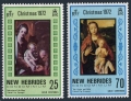 New Hebrides Br 167-168