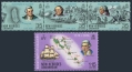 New Hebrides Br 189-192, Fr 208-211