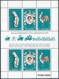 New Hebrides Br 258 sheet mlh