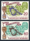 New Hebrides Fr 132-133