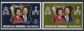 New Hebrides Br 169-170, Fr 188-189