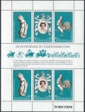 New Hebrides Fr 278 sheet