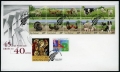 New Zealand 1283-1292a, 1226, 1303 FDC