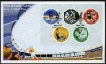 New Zealand 1378a sheet FDC