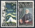 New Zealand 406-407 used