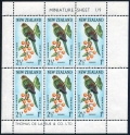 New Zealand B63a-B64a sheets