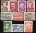 Nicaragua 773-777, C367-C371 mlh
