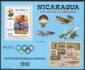 Nicaragua C970J Mi 2105 Bl.111