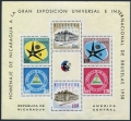 Nicaragua C404-C409, C409a sheet, mlh