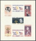 Nicaragua 823, C436 imperf mlh