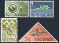 Nigeria 165-168, 168a sheet