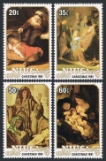 Niue 346-349, 349a, 350-353 sheets