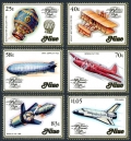 Niue 389-394, 394a sheet