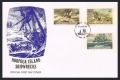 Norfolk 293-298 two FDC