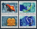 Papua New Guinea 340-343a pairs,