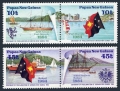 Papua New Guinea 608-609 ab pairs