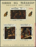 Paraguay 1078a sheet mlh-