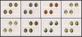 Poland 1748-1755 sheets 4/2 labels