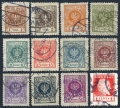 Poland 216-226 used