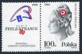 Poland 2908, 2908a sheet