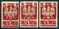 Poland 345A-345C mlh