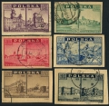 Poland 374-379 used