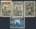 Poland 392-395 used