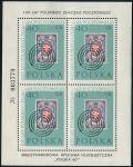 Poland 909-913 sheets of 4