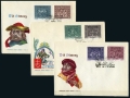 Poland 925-930, 931 4 FDC