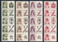 Poland B59-B62-label 10 sets collection