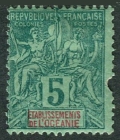 French Polynesia 4 hinged