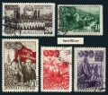 Russia 1289-1292, 1294, reprint 1955, CTO