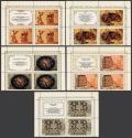 Russia 4753-4757 blocks/3-label