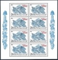 Russia 5788a mini sheet