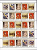 Russia B160-B164a sheet