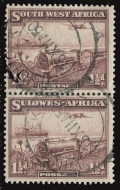 South West Africa 110 ab pair used