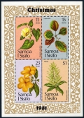 Samoa 562-565, 565a sheet