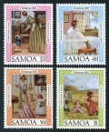 Samoa 656-659, 659a sheet