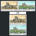 San Marino 1032-1033a pair