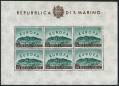 San Marino 490a sheet