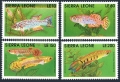 Sierra Leone 1355-1358-1360-1361