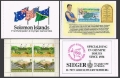 Solomon Islands 531-532a, 534 booklet