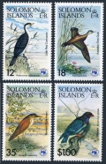 Solomon Islands 535-538, 538a sheet