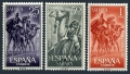 Spanish Sahara 134-136 mnh-